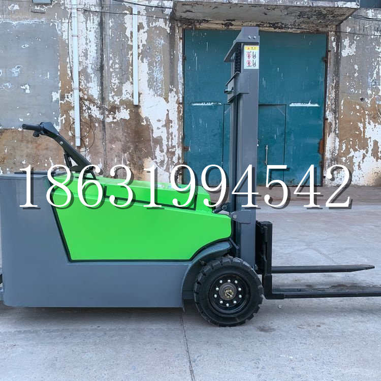 禄劝彝族苗族自治县小型电动叉车1吨2吨步行站驾式电瓶堆高充电装卸车液压升降车铲车